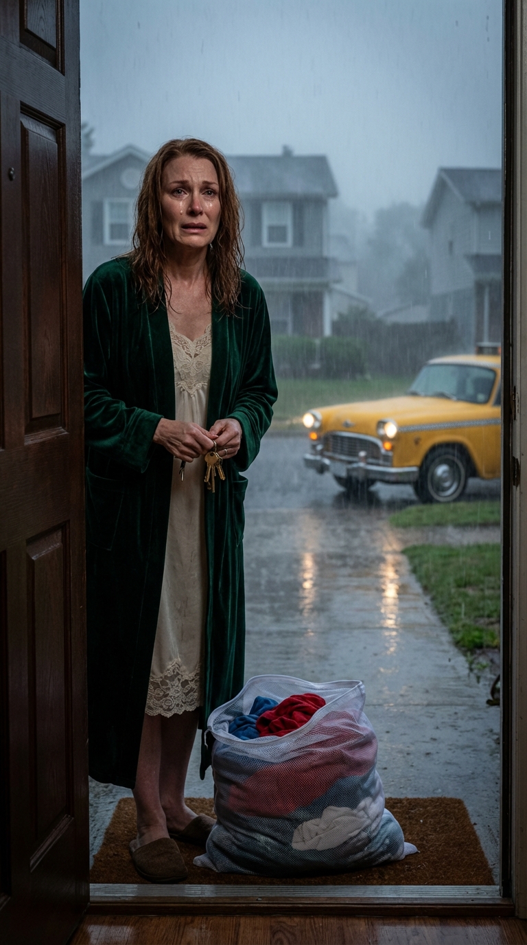 Mój syn zamknął mnie na zewnątrz po wyjściu ze szpitala – nie spodziewał się prawdy, którą zostawił mu ojciec