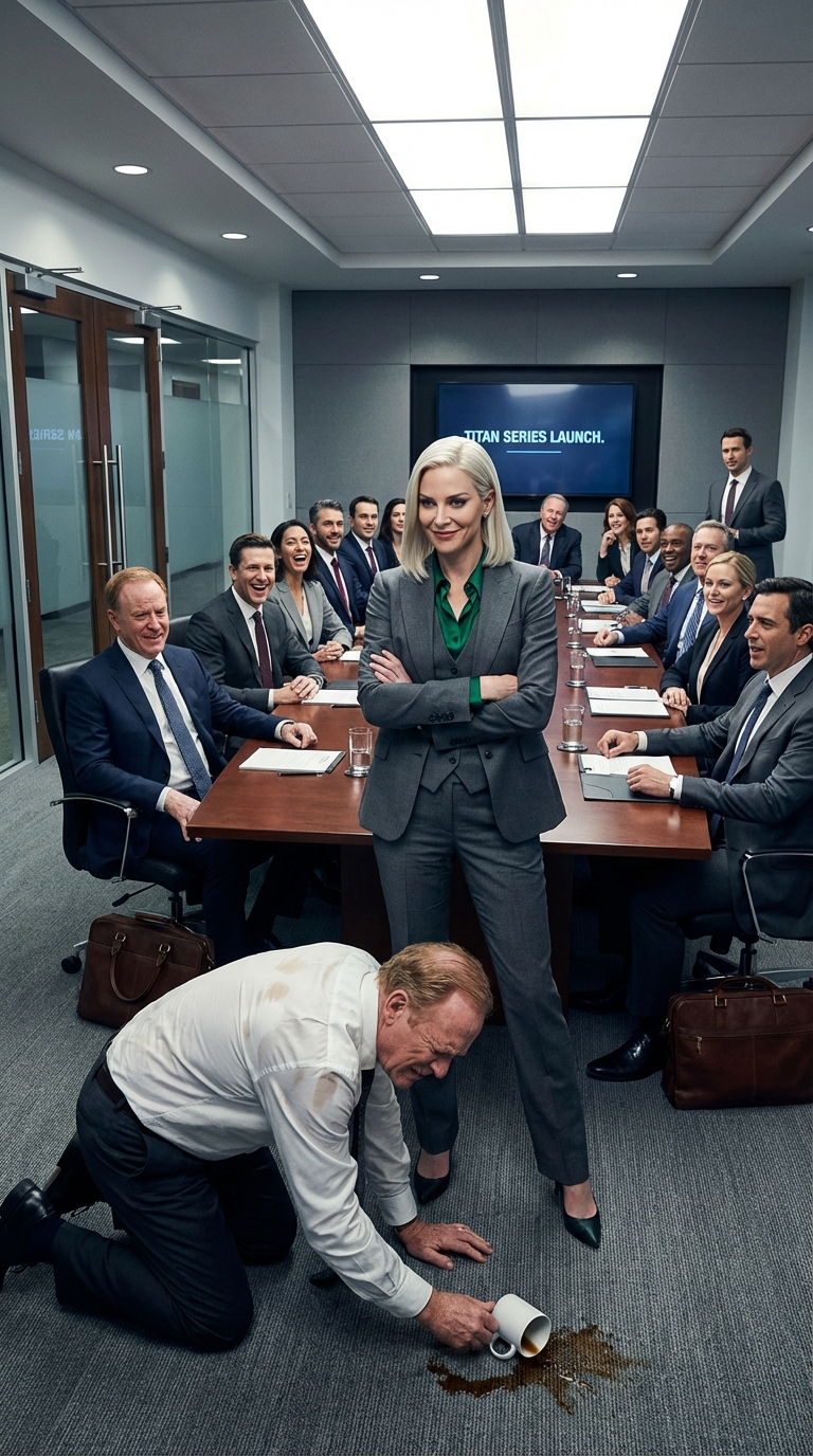 „MOJA 22-LETNIA STAŻYSTKA ZORGANIZOWAŁABY TO LEPIEJ NIŻ TY” – POWIEDZIAŁA CÓRKA SZEFA NA WYJEŹDZIE FIRMOWYM. WSZYSCY SIĘ ŚMIALI, GDY ZBIERAŁAM JEJ ROZLANE KUBKI PO KAWIE. UŚMIECHNĘŁAM SIĘ, SKOŃCZYŁAM SPRZĄTANIE I NASTĘPNEGO RANKA ZŁOŻYŁAM REZYGNACJĘ. KIEDY ICH WPROWADZENIE PRODUKTU ZA 25 MILIONÓW DOLARÓW UPADŁO, ZROZUMIALI, ŻE TYLKO JA ZNAM DOSTAWCÓW.