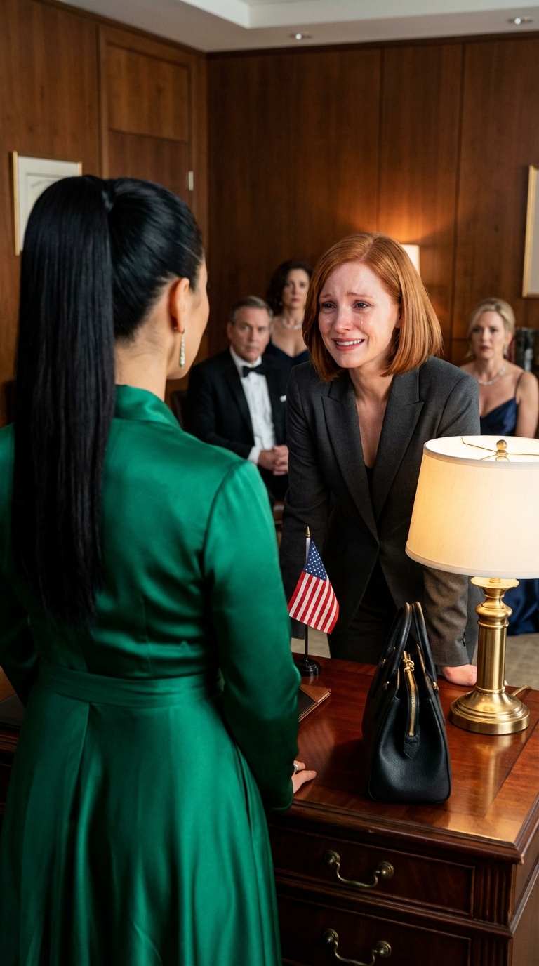 „Nie zawstydzaj mnie” – syknęła Victoria – „tata Marka jest sędzią federalnym”. Nic nie powiedziałam. Tego wieczoru w restauracji w Georgetown chwyciła się ramienia narzeczonego i przedstawiła mnie całemu stolikowi jako „rozczarowującą siostrę”. Wtedy sędzia Reynolds wyciągnął rękę, spojrzał mi prosto w oczy i zwrócił się do mnie tytułem, który sprawił, że każdy widelec zamarł – kieliszek Victorii pękł… i piętnaście lat bycia lekceważoną nagle się odwróciło.