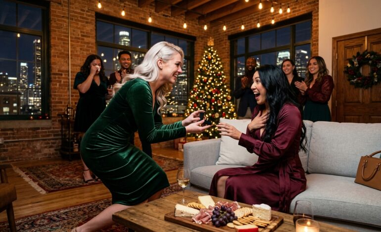 Znajomi mojego narzeczonego żartowali, że ma „zapasową narzeczoną”, która czeka, gdybym kiedykolwiek coś schrzaniła. Uśmiechnęłam się, jakby to nie był żaden problem. Potem podeszłam do dziewczyny, o której mówili, włożyłam jej do ręki tani pierścionek za 100 dolarów i powiedziałam: „No dalej, teraz jest twój”. W całym pokoju zapadła cisza. W końcu poczułam, że panuję nad sytuacją…