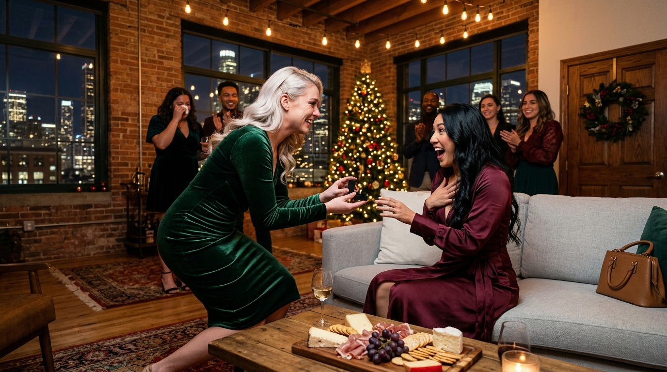 Znajomi mojego narzeczonego żartowali, że ma „zapasową narzeczoną”, która czeka, gdybym kiedykolwiek coś schrzaniła. Uśmiechnęłam się, jakby to nie był żaden problem. Potem podeszłam do dziewczyny, o której mówili, włożyłam jej do ręki tani pierścionek za 100 dolarów i powiedziałam: „No dalej, teraz jest twój”. W całym pokoju zapadła cisza. W końcu poczułam, że panuję nad sytuacją…