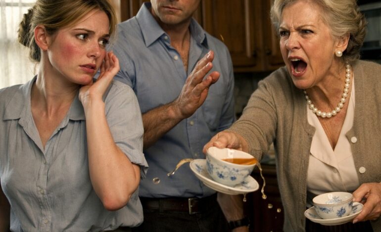 Můj manžel mě před matkou pofackoval. Ne během nějaké křičící hádky. Ne v soukromí…