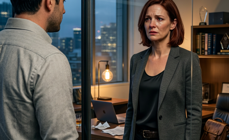 Můj generální ředitel se na mě usmál a zašeptal: „Chceš se podívat?“ – Zůstal jsem v šoku