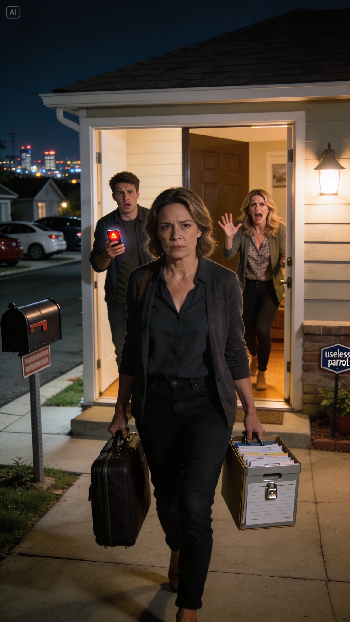 Jen chvilku… – “Říkali mi ,zbytečný papoušek.‘ Tak jsem se odstěhoval, když byli