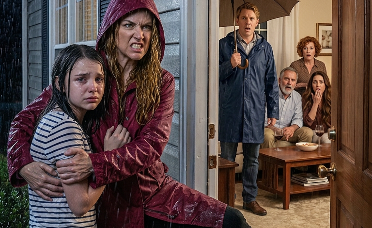 Jen chvilku… – Našel jsem svou dceru, jak klečí v dešti, její manžel