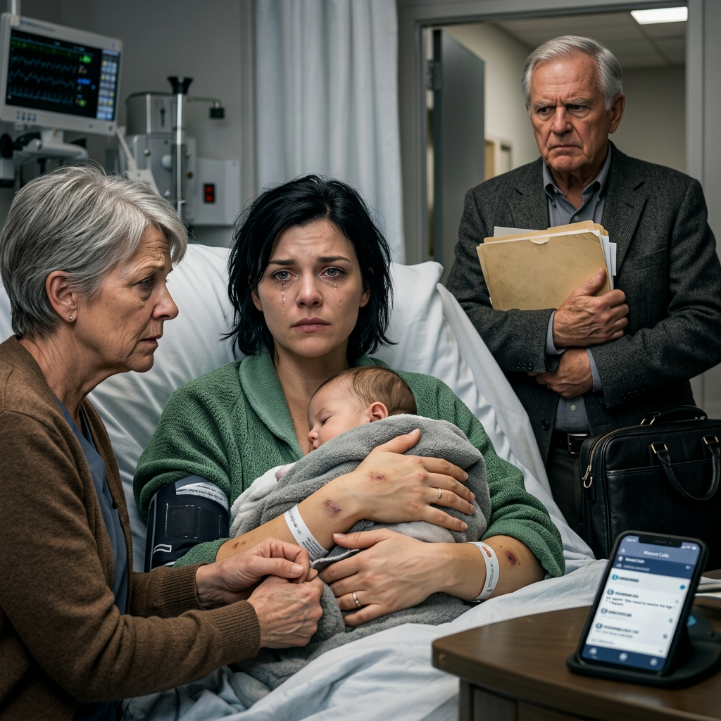 Poté, co mě moje havárie přivedla na JIP, rodiče odmítli držet mé šestitýdenní dítě – „tvoje sestra nikdy nemá takovéhle urgentní situace“ – takže zatímco se plavila po Karibiku, najímala jsem si péči z nemocničního lůžka a vypnula jsem příjem 4 500 dolarů měsíčně, které jsem posílala devět let (486 000 dolarů)… dokud nepřišel dědeček s tlustou složkou.