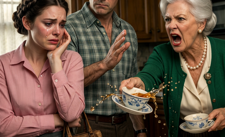 Můj manžel mě před matkou pofackoval. Ne během nějaké křičící hádky. Ne v soukromí…