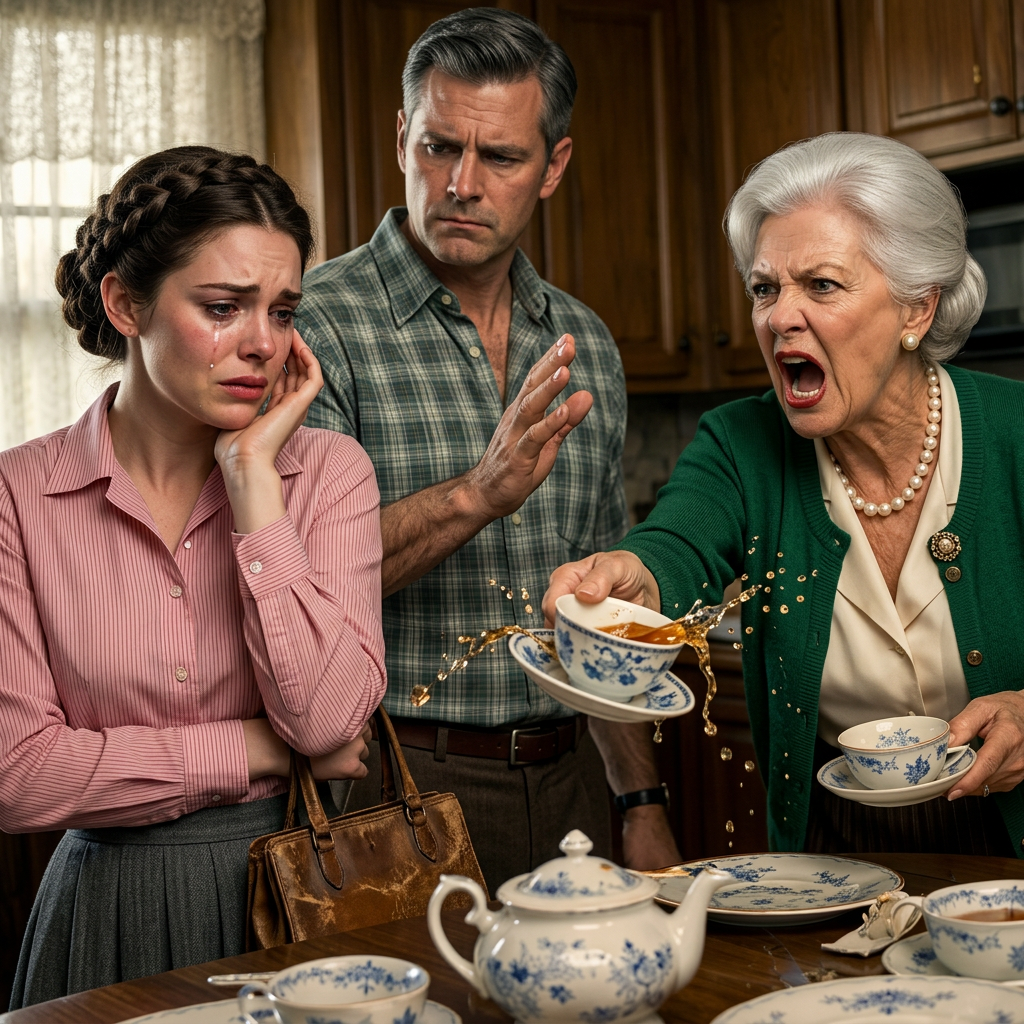 Můj manžel mě před matkou pofackoval. Ne během nějaké křičící hádky. Ne v soukromí…