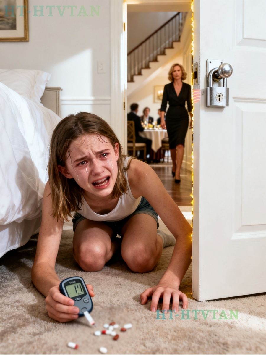 Otcova přítelkyně mě zamkla v pokoji, když mi klesla hladina cukru v krvi na 30 a táta byl dole a věřil jejím lžím o tom, že jsem sabotoval večeři…