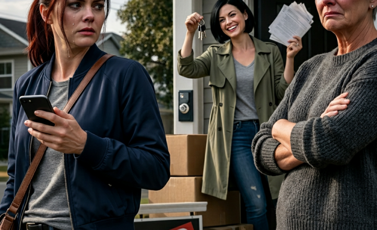 Moje matka vyměnila zámky na domě, který jsem právě koupil, a chladně řekla: „Odejděte. Tohle je teď domov tvé sestry.“