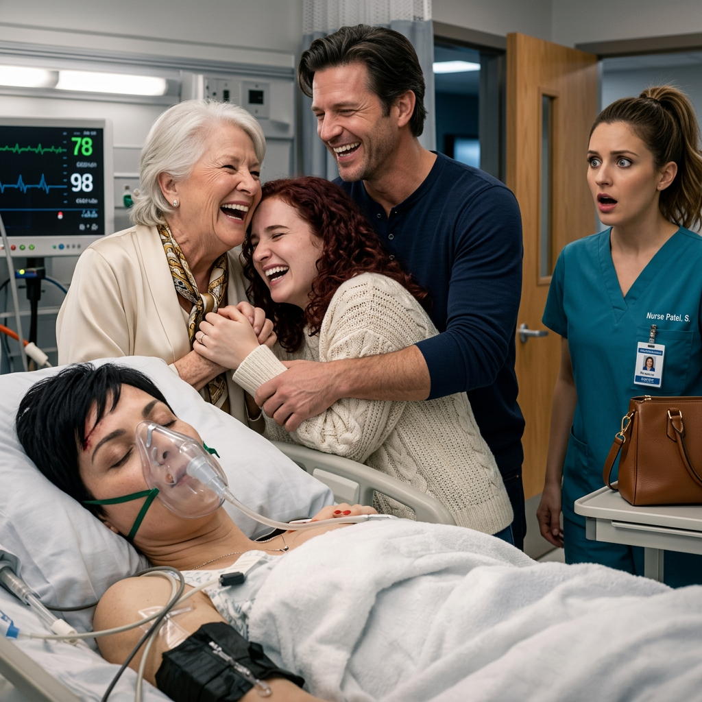 Z/i/e/m/r během porodu a její manžel oslavoval. Pak doktor řekl: „Jsou to dvojčata,“ a všechno se zhroutilo.