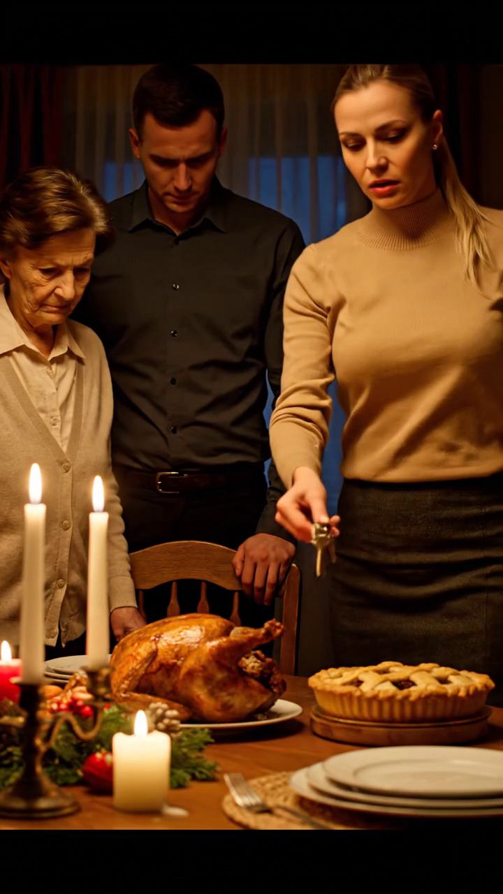 Jednou večer mě syn pozval na večeři. Jakmile jsem vešla, u stolu už bylo prostřené volné místo… pro mého manžela – muže, který zemřel před dvěma lety. Zeptala jsem se proč. Syn se snažil zůstat klidný, ale ruce se mu stále lehce třásly, když řekl: „Mami, je tu něco, co jsme ti nikdy neřekli.“