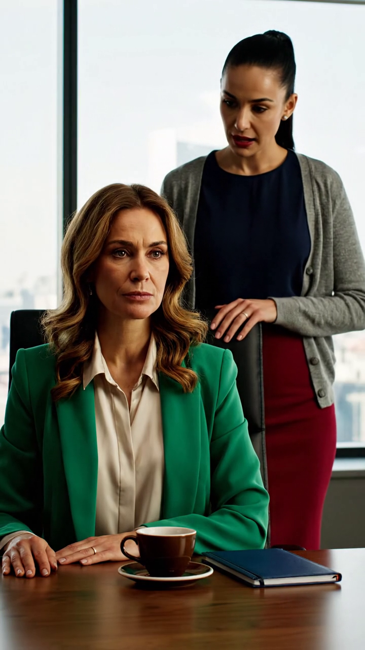 Snacha mi těsně před schůzkou přinesla kávu. Hospodyně ji rozlila – skoro jako by to bylo schválně. Kvůli tomu jsem se nestihla ani napít… Chystala jsem se předat společnost synovi. Snacha mi postavila hrnek s cukerným úsměvem na tváři. Hospodyně mi „omylem“ narazila do židle a zašeptala: „Nepij to… jen mi věř.“