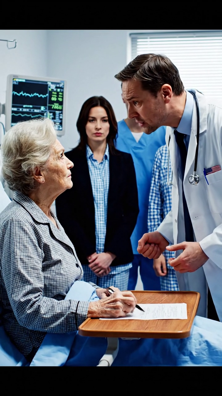 Right after my diagnosis, my son and daughter-in-law wanted me to sign the house over to them and rearrange all my savings, leaving only the medical costs behind as some kind of “favor.” The doctor begged me to fight back, but I just said, “Fine. Do it your way.” I signed every document right there at the hospital. They smiled like they’d won… until the lawyer walked in and froze when he saw what I’d already put in place.
