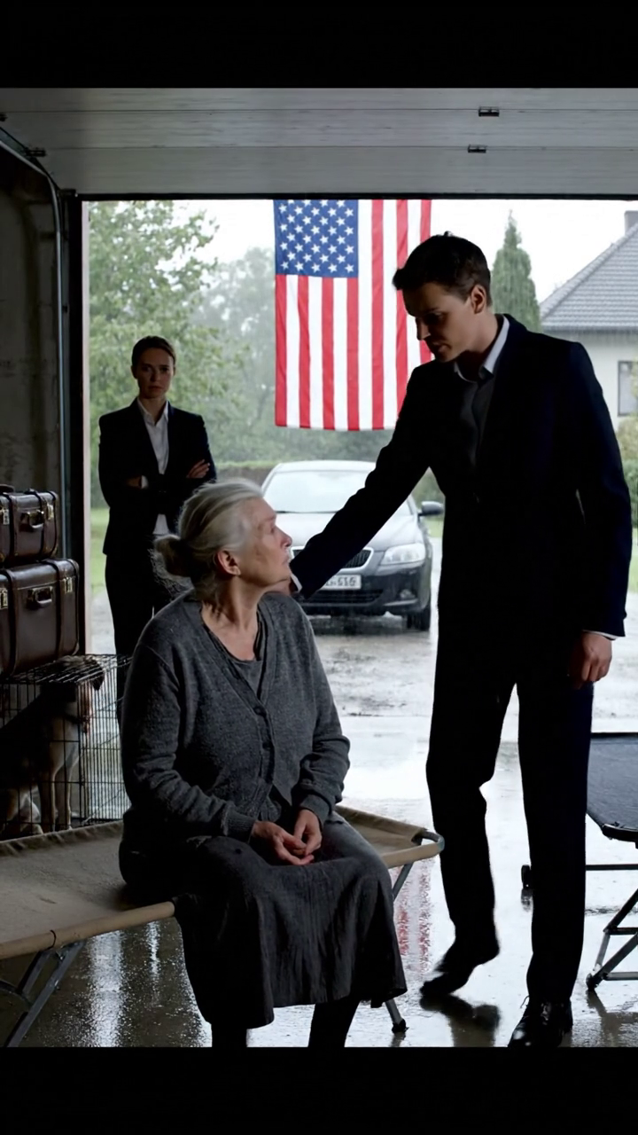 Když můj manžel zemřel, mlčela jsem o devatenácti milionech dolarů a sídle, které mi zanechal. Tu noc mi snacha hodila zavazadla do garáže a chladně řekla: „Odteď budeš spát v garáži, vedle psí boudy.“ Jen jsem se usmála, protože jsem byla připravená změnit pravidla a donutit ji litovat své krutosti.