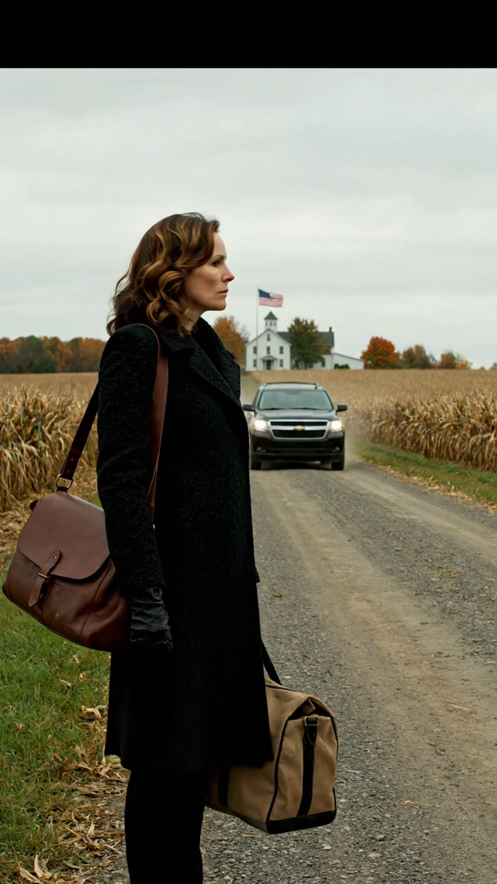 Poté, co jsme pohřbili mého manžela, mě syn odvezl na klidnou ulici za městem a řekl: „Tady vystoupíš. Dům i firma jsou teď moje.“ Stála jsem v prachu a svírala tašku, zatímco on se bez ohlédnutí odstěhoval. Žádný telefon. Žádné peníze. A tehdy jsem si uvědomila – nejsem sama. Byla jsem svobodná… ale on neměl tušení, co jsem zařídila, než jeho otec zemřel…