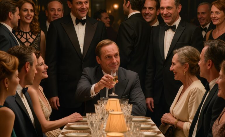 O meu genro troçou de mim no jantar da sua promoção enquanto todos se riam, mas o verdadeiro choque veio uma semana depois, quando se sentou à minha frente, abriu uma pasta com números e