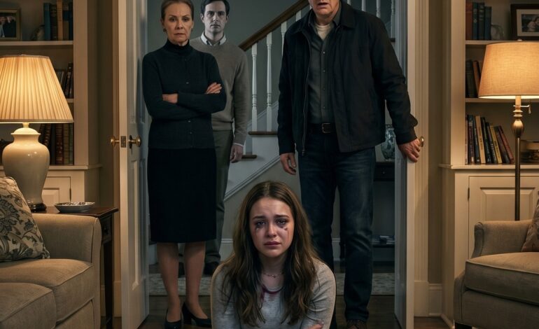 A minha filha ligou-me a chorar: “Papá, por favor, vem buscar-me”. Quando cheguei a casa dos sogros, a sogra bloqueou a porta e disse: “Ela não vai sair”. Empurrei-a para o lado — e no momento em