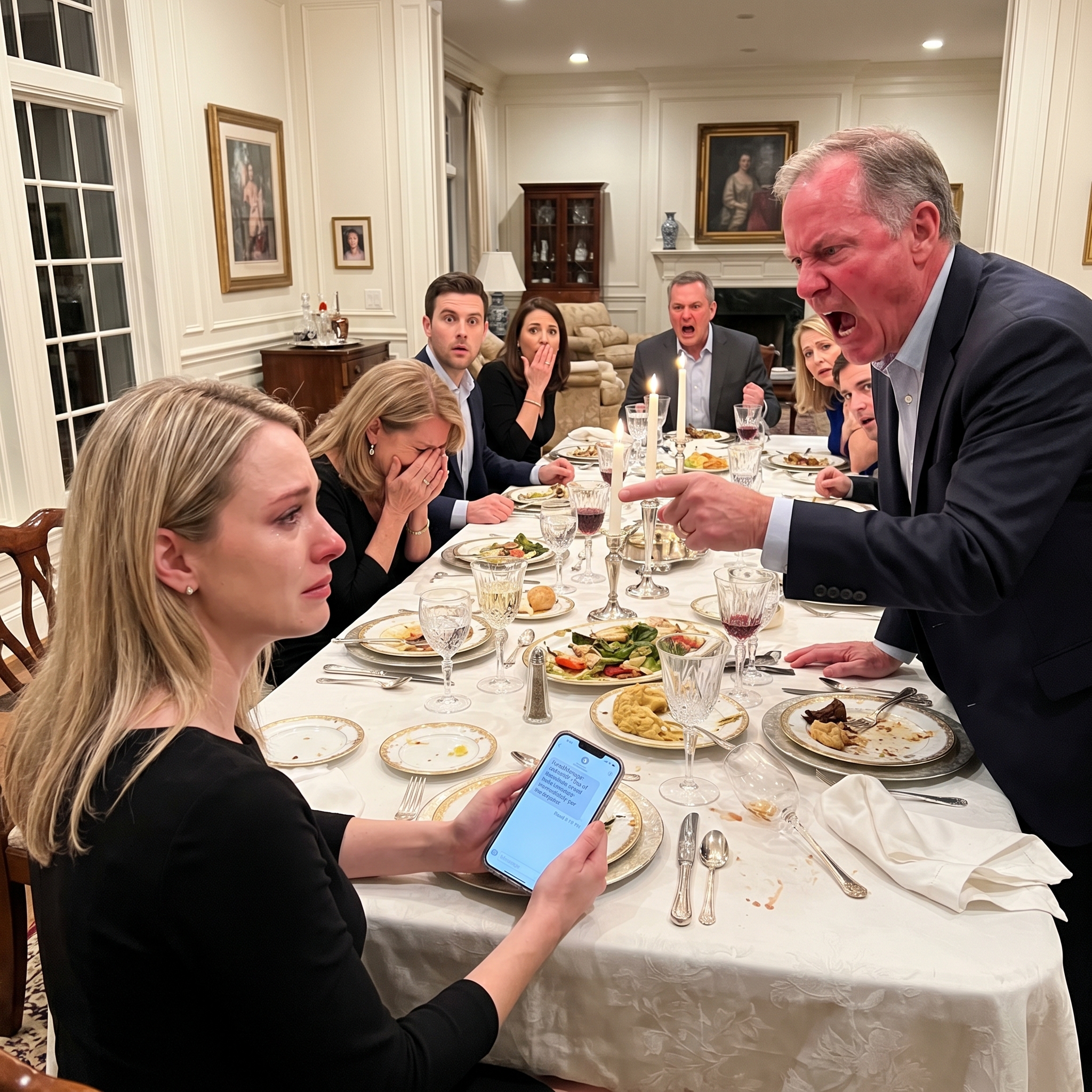 Durante um jantar de família, os meus pais atiraram: “Já não somos o teu banco”. De seguida, o gestor do fundo enviou uma mensagem: “Aprovar a mesada de 20.000 dólares deles?”. Respondi: “Negado”. O riso deles cessou instantaneamente…