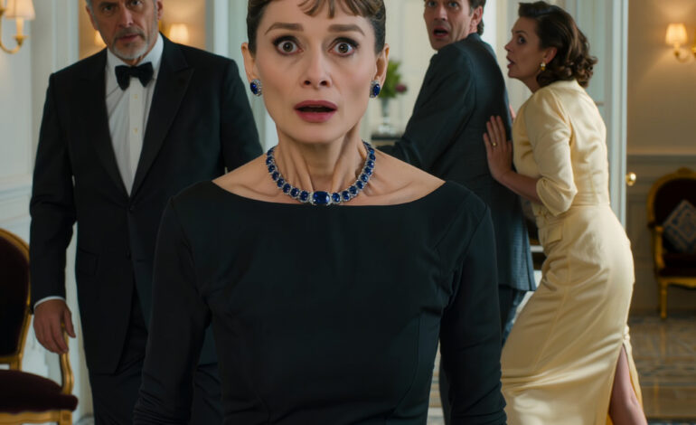 Fui a uma festa luxuosa para apoiar o meu marido… mas um bilionário interpelou-me e disse: «O seu marido está lá em cima — com a minha mulher.» Dois minutos depois, abri a porta… o que aconteceu a seguir…