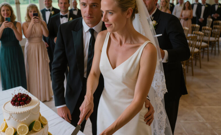 Enviei primeiro os meus convites de casamento. Duas semanas depois, o meu irmão anunciou a sua festa de noivado — no mesmo dia. Ninguém da minha família assistiu ao meu casamento. Enquanto eu cortava o bolo, o meu pai enviou uma mensagem: “O que fizeste???” Olhei para a mensagem… e sorri. Foi aí que perceberam quem eu era.