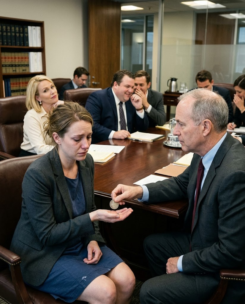 As gargalhadas em redor da mesa de mogno vieram rápidas, estridentes e cruéis. Ressonaram nos armários de vidro da sala de reuniões de Graham Pierce e alojaram-se na pele de Rachel Bennett como farpas. Os seus primos recostaram-se nas cadeiras com
