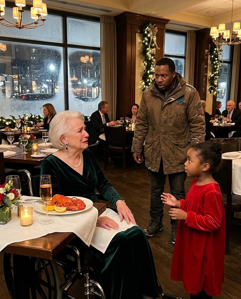 Véspera de Natal. A neve caía pelas janelas geladas do restaurante mais exclusivo de Boston, onde taças de cristal tilintavam, os empregados de mesa circulavam entre as mesas à luz das velas e o riso preenchia o ambiente como música.