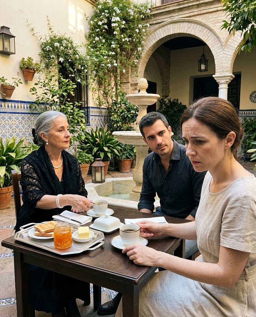 O meu marido entregou-me uma chávena de café com cheiro a veneno — por isso, troquei com a da minha sogra… e 30 minutos depois, ela desmaiou.