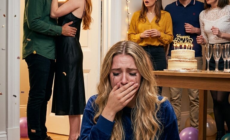 „Wszystkiego najlepszego z okazji 28. urodzin, kochanie!” krzyknęłam, gdy rozbłysły światła, a wokół nas eksplodowało papierowe konfetti. Ale uśmiech zamarł mi w gardle. Przez mieniący się deszcz kolorów zobaczyłam go zamarłego w drzwiach – jego usta wciąż przyciśnięte do ust innej dziewczyny. Serce mi zamarło. „Co do cholery…?” wyszeptałam, ledwo oddychając. W jednej sekundzie impreza, którą dla niego zaplanowałam, stała się momentem, który wszystko roztrzaskał. A to był dopiero początek.