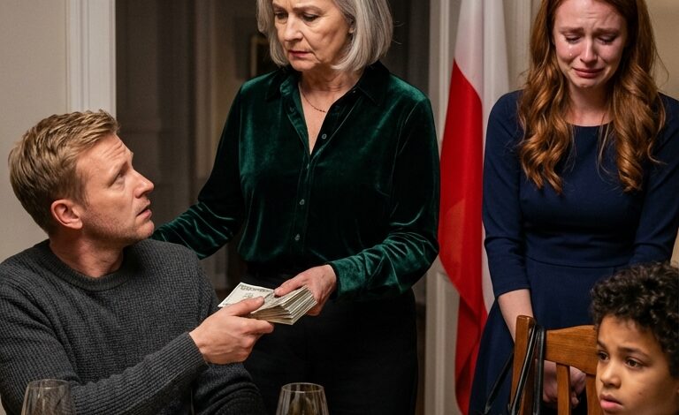 Podczas kolacji mój syn powiedział: „Ja będę żył swoim życiem, a ty będziesz opiekować się moimi dziećmi. Taka jest zasada! Jak ci się nie podoba, drzwi są tuż obok”. Spokojnie odpowiedziałam: „Doskonale. Wychodzę. Od teraz sam będziesz dbał o swoje wydatki”.