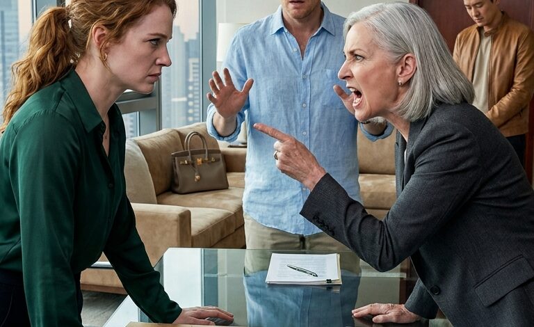 MOJA TEŚCIOWA WPADŁA DO MNIE DO DOMU I ZAPYTAŁA: „GDZIE SĄ PIENIĄDZE ZE SPRZEDAŻY MIESZKANIA TWOJEJ MATKI?” — I ZANIM ZDĄŻYŁAM PRZEMYŚLEĆ PYTANIE, MÓJ MĄŻ SPOKOJNIE POWIEDZIAŁ, ŻE ON I JEGO MAMA SIĘ „POROZUMIELI”…