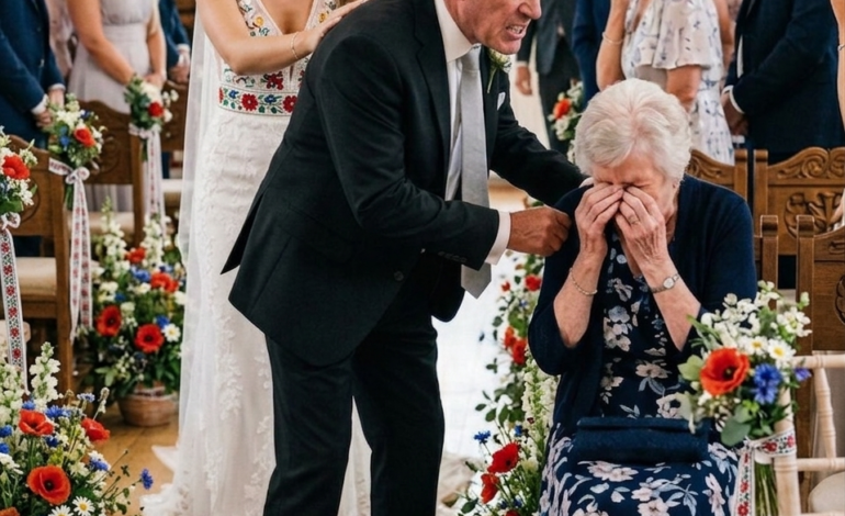 Na ślubie mojego syna moja synowa zerwała perukę mojej żonie, ujawniając ślady wielomiesięcznych zabiegów, a niektórzy goście wybuchnęli śmiechem.