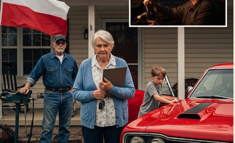 Miałam 62 lata, gdy mój zięć użył zapasowego klucza, aby sprzedać „Rust Bucket” mojego zmarłego męża — jeden telefon z salonu samochodowego ujawnił siedmiocyfrową zdradę