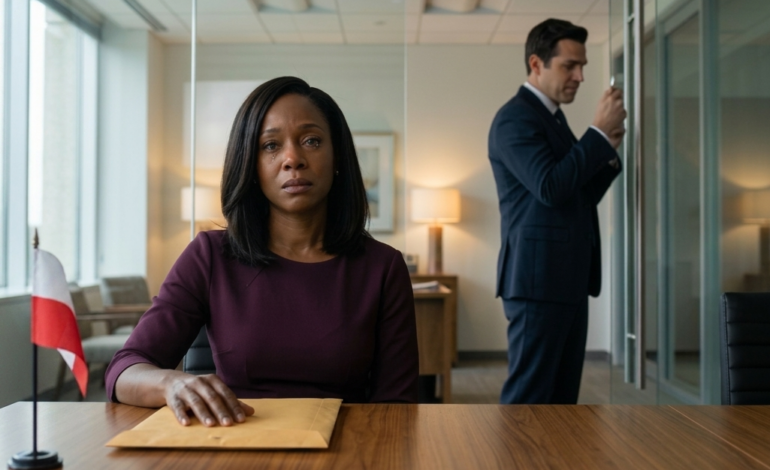 Ćwiczył w lustrze wyraz twarzy swojego zrozpaczonego męża, po czym drzwi banku się otworzyły i przy stole siedziała „martwa żona”, na którą liczył.