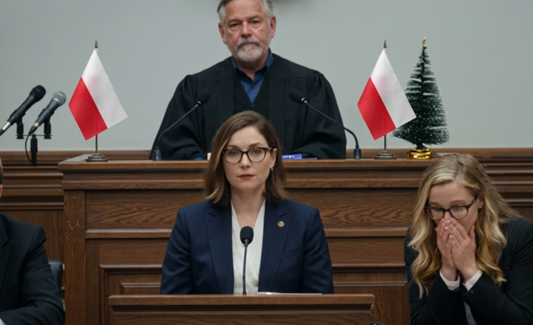 Padłem na kolana w trakcie ataku astmy, łapiąc powietrze, podczas gdy moja młodsza siostra trzymała mój inhalator ratunkowy. Uśmiechnęła się z politowaniem: „O rany, frajerze”. Moi rodzice patrzyli… i nic nie zrobili. Dzisiaj, w sądzie, kiedy sędzia powiedział: „Zanim zaczniemy, obejrzyjmy rodzinny film”, zadrżała i… ZACZĘŁA KRZYCZEĆ.