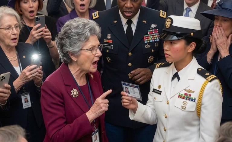 „Podczas wydarzenia wojskowego przed tłumem rozgrywa się napięta scena, ujawniająca emocje, których nikt się nie spodziewał”