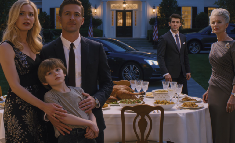 Pokój zamarł, gdy go uderzyła. Spodziewała się, że krzyknę. Zamiast tego, podałem jej kopertę i wyszeptałem sześć słów. Jej twarz zbladła. Antyczny talerz wart 20 000 dolarów roztrzaskał się o podłogę. Te sześć słów nie tylko zepsuło Święto Dziękczynienia – ujawniło 20-letni sekret, który zniszczył jej dynastię.