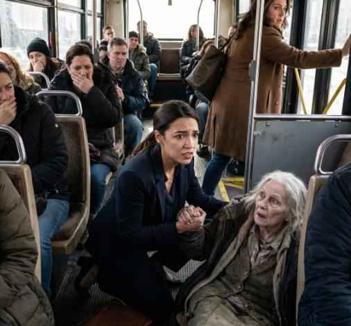 Przez pół sekundy po prostu patrzyłem na kobietę w brązowym płaszczu.