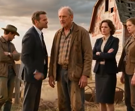 Po pogrzebie żony, właściciel farmy w Iowa sprzedał wszystko i zadzwonił do czwórki swoich dzieci, mówiąc, że wszystko stracone, farma się zawaliła i nie ma już nic do podpisania. Potem usiadł i czekał, a sposób, w jaki traktowały go dzieci, był tym, co naprawdę go oziębiło.