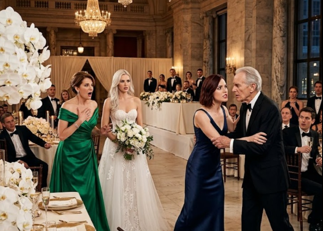 Na ślubie mojej siostry, na który wydano 250 000 dolarów, moja rodzina umieściła mojego 82-letniego dziadka – człowieka, którego imperium zapłaciło za każdy żyrandol, orchideę i uncję fałszywych „starych pieniędzy” w tej sali balowej