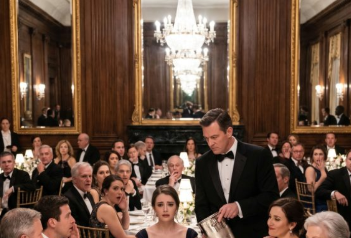 „Uśmiechnęłam się, gdy mąż wylał mi na głowę wiadro lodu na oczach 400 gości. »Aż tak się wstydzisz, żeby teraz wyjść, Nadine?« – zadrwił Kendrick. Myślał, że jestem cichą żoną stojącą w jego cieniu. Nie miał pojęcia, że ​​to ja podtrzymuję całe jego imperium. A kiedy pierwszy potężny głos w sali balowej wypowiedział moje imię, sala zamarła jeszcze mocniej niż ja. To, co stało się później, zniszczyło wszystko, co zbudował.” –