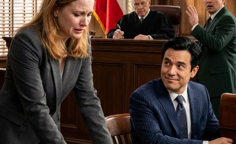 „Ona to wszystko wymyśliła” – powiedział mój przyrodni brat przed sędzią w Atlancie, jakbym właśnie odgrywał ostatni akt za pieniądze mojego ojca, ale gdy przesunąłem teczkę po stole, sędzia powoli odłożył długopis, spojrzał na akta jeszcze raz, a cała sala sądowa ucichła w sposób, którego nikt po ich stronie się nie spodziewał