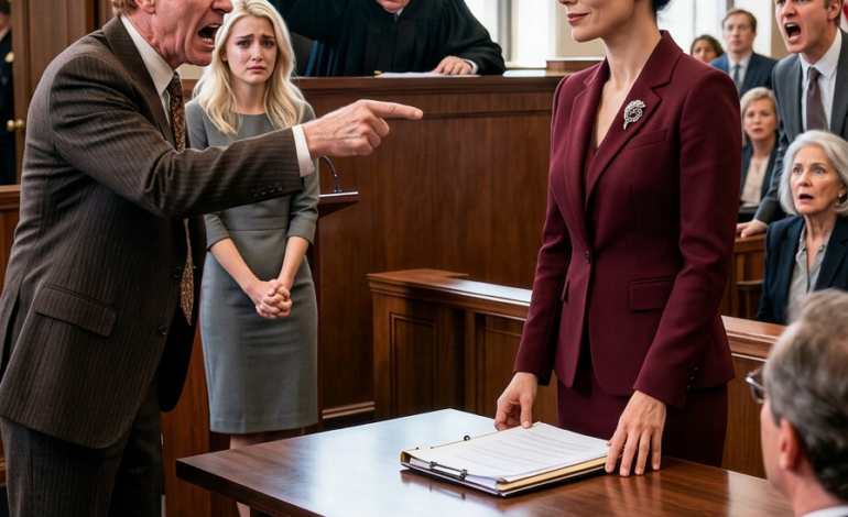 Můj táta řekl při čtení závěti: „Nikdy jsi nebyla takovou vnučkou, na jakou byl hrdý“ – dokud soud…