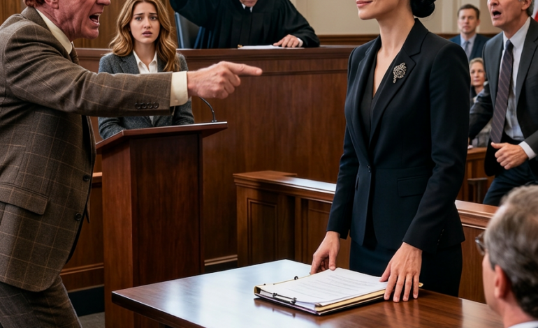 Můj táta řekl při čtení závěti: „Nikdy jsi nebyla takovou vnučkou, na jakou byl hrdý“ – dokud soud…