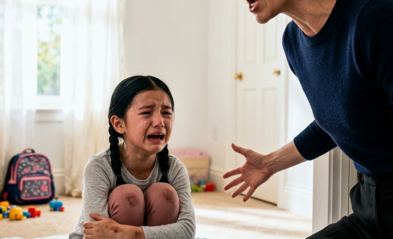 I walked into my daughter’s room after noticing bruises on her arms all week. She was crying on her bed shaking. Dad’s family said, “If I tell you, they’ll hurt you really bad,” she whispered. I sat down and said, “Tell me everything.” She revealed horrifying details about what her grandmother, aunt, and uncle had been doing every weekend, the beatings with belts, being locked in dark closets for hours…