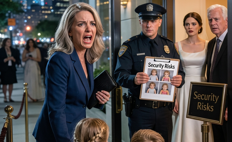 Jen chvilku… – “Zaplatil jsem 75 000 dolarů za její svatbu – pak nás strážce zablokoval fotkami mých dětí s nápisem “BEZPEČNOSTNÍ RIZIKA.”…