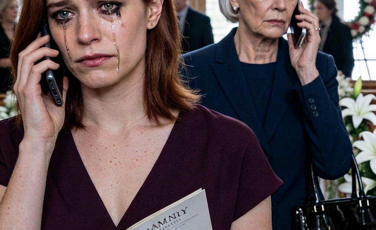 Jen chvilku… – Na pohřbu mého syna se můj manžel neukázal. Zavolal jsem a třásl se: “Kde jsi?” Povzdechl si: “Je to TVÉ…