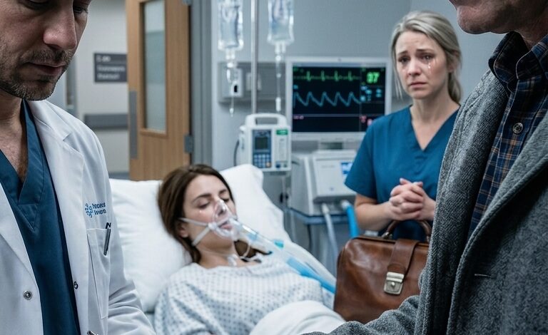 Jen chvilku… – Byl jsem ještě polomrtvý, když jsem slyšel svého otce říkat to – jasné jako výstřel na JIP: „Nech ji jít….