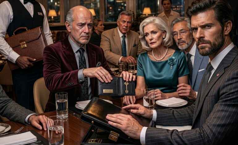 V restauraci můj bratr ťukl sklenicí a řekl: „Všem v rodině kromě Liama. Je adoptovaný.“ Všichni se zasmáli. Pak mi číšník položil černou složku: 3 270 dolarů za celý stůl. Zasunul jsem ji zpět a řekl: „Dejte to pod jméno mého bratra, on provedl rezervaci.“ Jeho úsměv zmizel… a pak k nám přišel manažer.