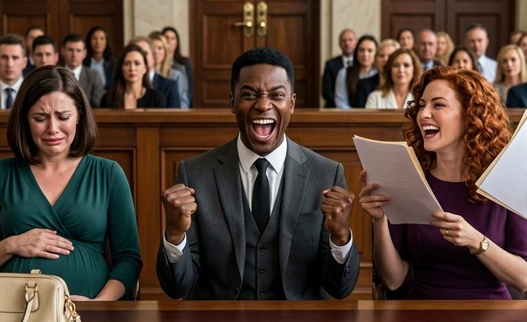 Jen chvilku… – Byla jsem v osmém měsíci těhotenství, když se můj miliardářský manžel ušklíbl přes soudní síň a řekl: ‚Odejdeš s ničím,…